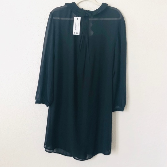 NWT Black Sheer Tunic - Picture 2 of 6